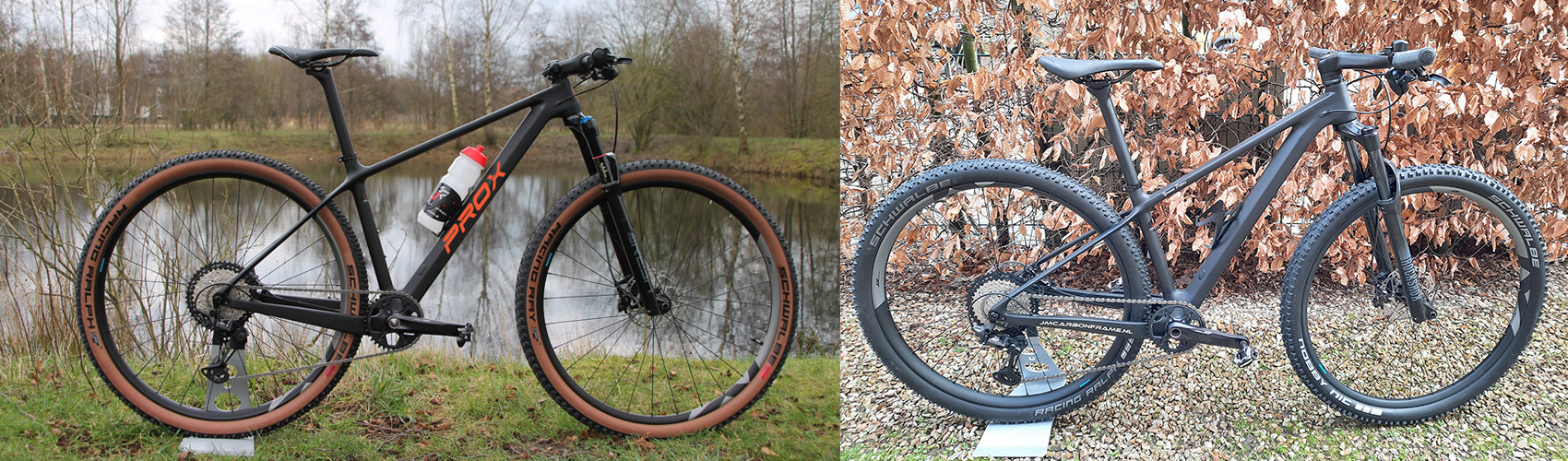 vélos complets construits avec un cadre en carbone semi-rigide PXM909