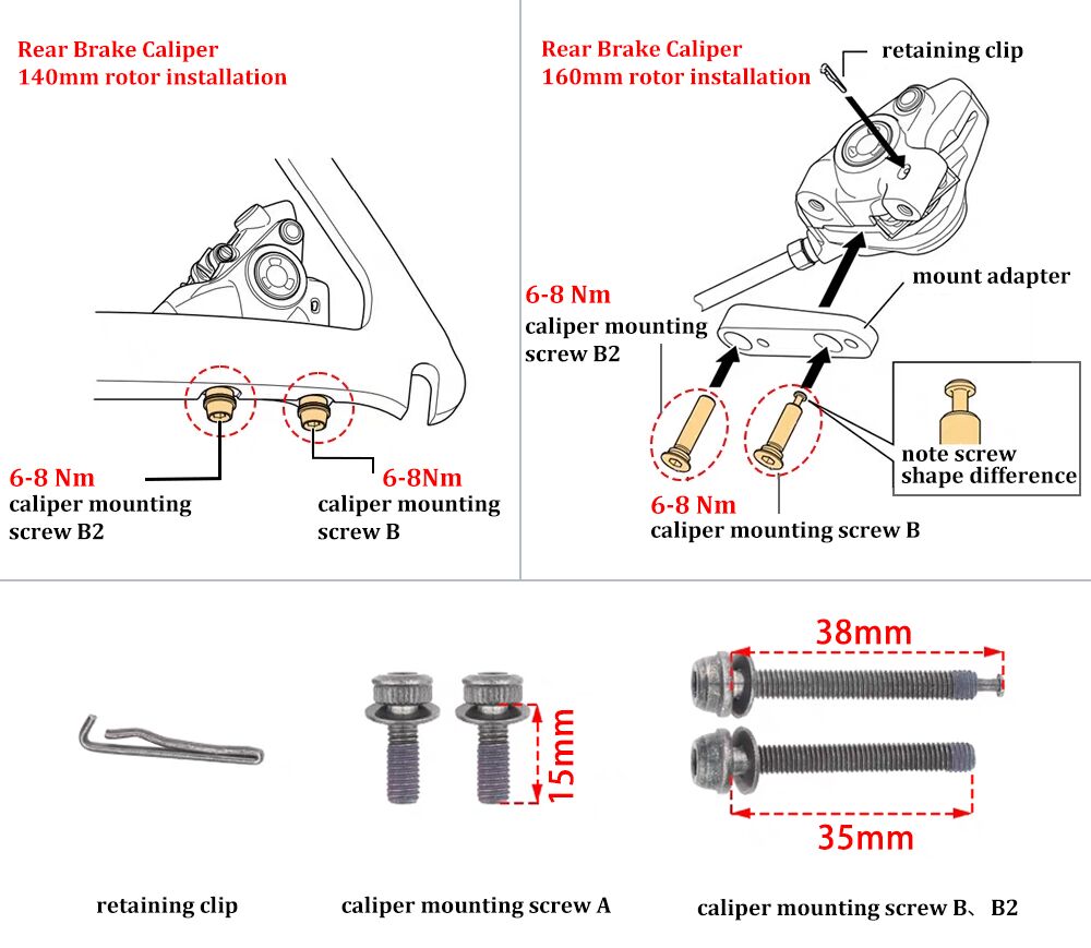 Torque For Disc Brake Caliper bikes