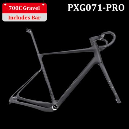 Guidon Carbone Intégré Pour Vélo Route/gravier – Câbles Internes, Complet