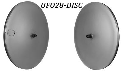 ProX Nouvelle roue en carbone à disque complet de 28 mm de largeur UFO28-DISC